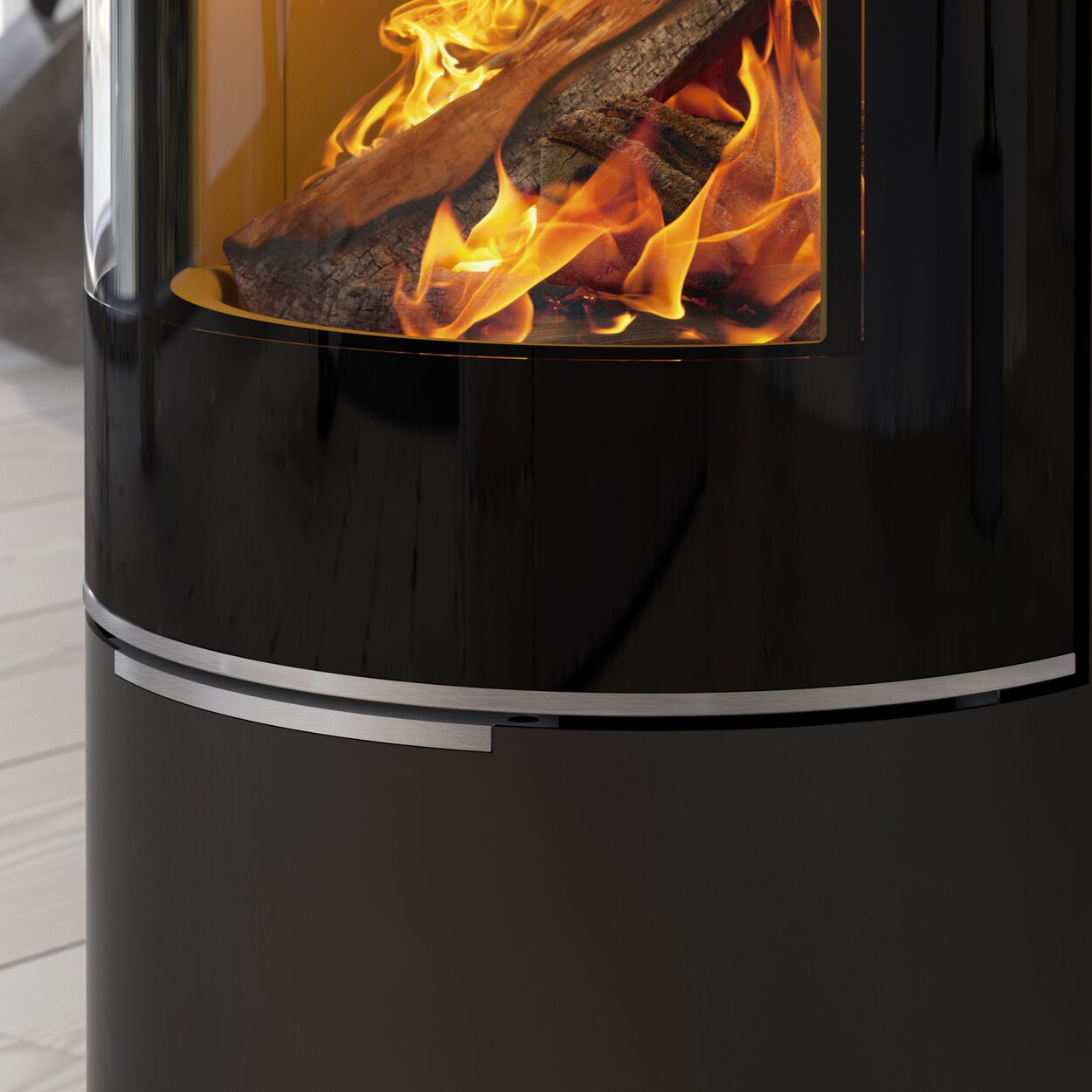 Automatic air control CleverAIR™ from the PILAR wood stove