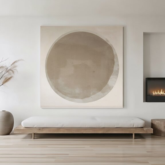 Bioethanol Feuerstelle Milan freistehend mit schwarzer Frontblende