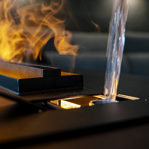 Fuoco elettrico Hybrid Mist Riempimento serbatoio